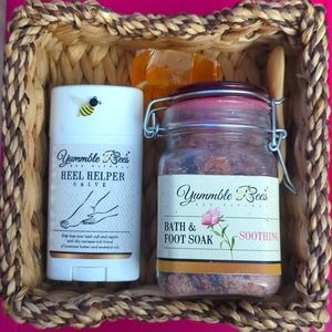 Yummble Bee's Bath & Foot Set